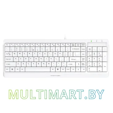 Комплект клавиатура + мышь A4Tech Fstyler F1512 (белый) картинка 2
